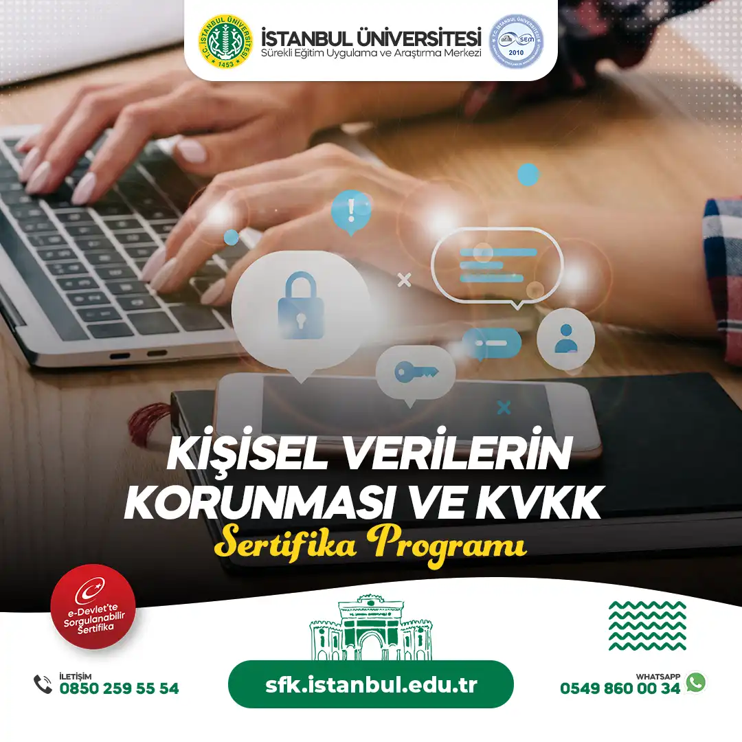 Kişisel Verilerin Korunması ve KVKK Sertifika Programı